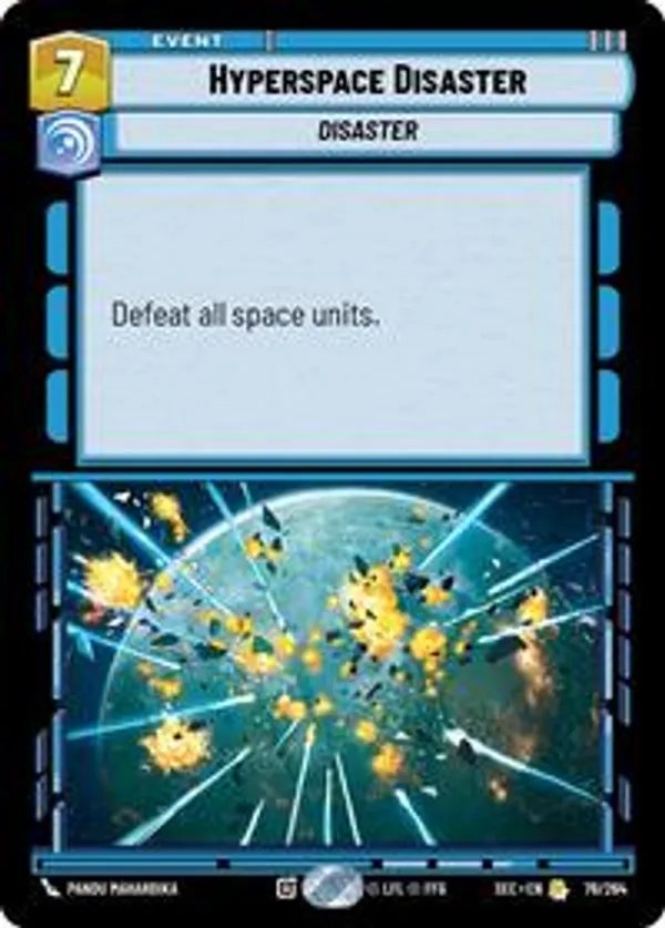 Hyperspace Disaster • Secrets of Power (SEC) #78/264